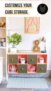 Don't leave the top empty and expect it to stay that way. Elevated Cube Storage Makeover Diy With Vintage Vibes Never Skip Brunch By Cara Newhart