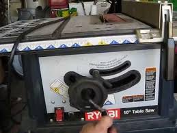 table saw height adjustment repair