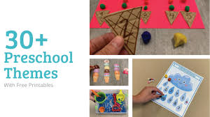 Fun activities make it easier for teachers to get the little ones to practice more and enjoy the learning process as well. 30 Preschool Themes With Free Printables