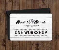 Board And Brush Gift Cards Good For One Free Gift Card
