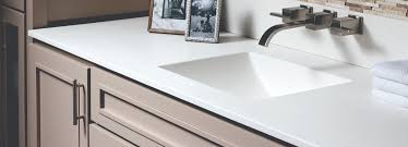 Custom cutting a granite countertop can add lasting value to any size or shape bathroom. Bertch Oasis Vanity Tops