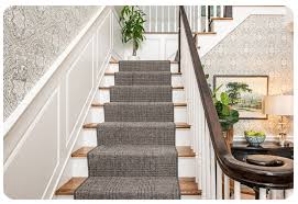 plaid stair runner