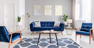 10 Unique Blue Couch Living Room Ideas