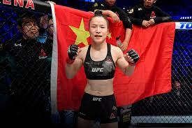 'you definitely see her fighting against me? Champion Check In Zhang Weili Ufc