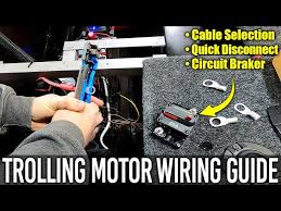 trolling motor complete wiring guide