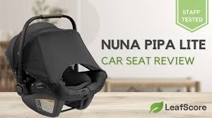 Nuna Pipa Lite Car Seat Review Staff