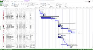 Microsoft Project Gantt Chart Gridlines Then Project 2013