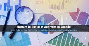 Masters in Business Analytics Canada without GMAT – College Learners