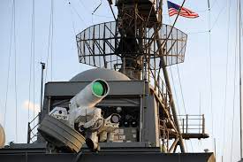 powerful laser weapon