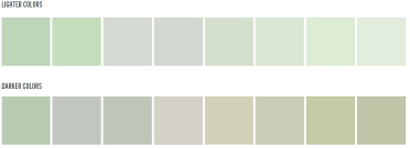 The Hottest Gray Green Paint Colors On