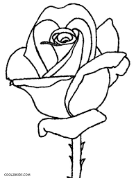 We have the most adorable, simplified coloring pages for your preschoolers to enjoy. Printable Rose Coloring Pages For Kids