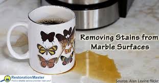 How To Remove Stains From Marble Surfaces