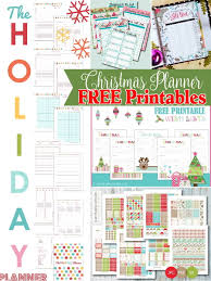 13 christmas planner free printables