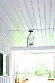 Renewing A Porch Ceiling With Fascia