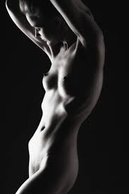 Black and white female nude photos
