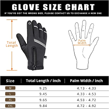 size chart we at fut glove are in love