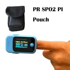 Check Discount With Pouch Oled Pulse Oximeter Spo2 Pr Pi