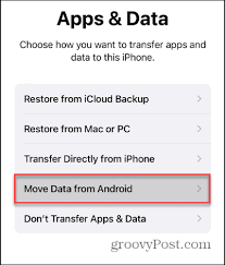 how to transfer sms from android to iphone