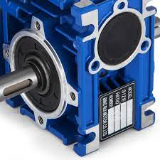 Output torque is increased by that same ratio, while horsepower is unchanged (less efficiency losses). Nmrv030 Nmrv050 Series Worm Gear Speed Reducer 15 1 20 1 Ratio Gearbox Ebay