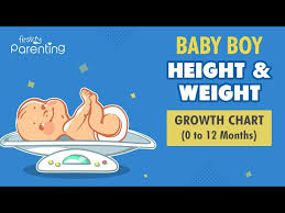 baby boy height weight growth chart