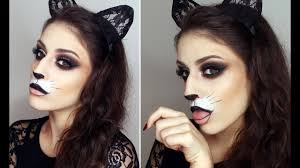 easy y cat make up for halloween