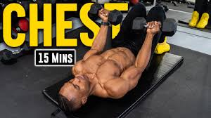 15 minute dumbbell chest workout no