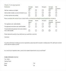 Sample Customer Feedback Conference Survey Template Evaluation
