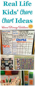 Create Kids Chore Chart To Get Whole Family Involved In Household