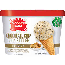 chocolate chip cookie dough ice cream 1