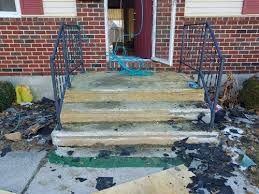 old concrete steps how to recover them