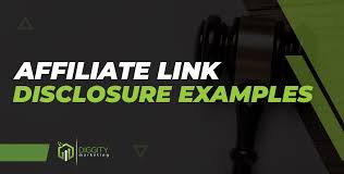 affiliate link disclosure exles 11