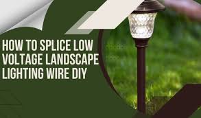Low Voltage Landscape Lighting Wire Diy