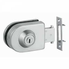 Overlay Glass Sliding Door Lock With