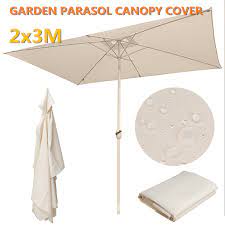 6ft Outdoor Garden Umbrella Replacement