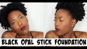 black opal stick foundation first