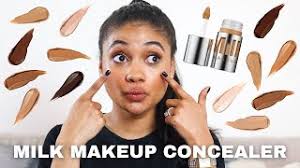 milk makeup concealer review try on