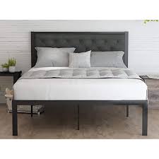 einfach queen size metal bed frame with
