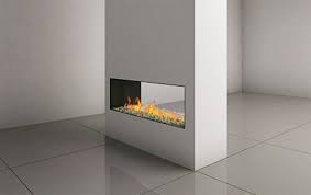 See Through Modern Fireplaces Clear