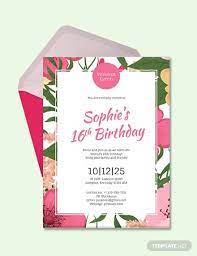 11 sweet six birthday invitation