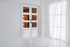 panel clear glass internal door pair