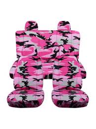 Camouflage Car Seat Covers W 4 2 Front