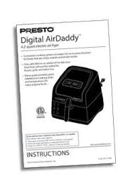 digital airdaddy air fryer