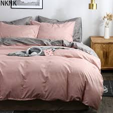 classic bedding set solid color duvet