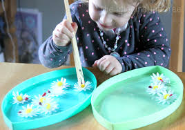 counting flowers fine motor skills