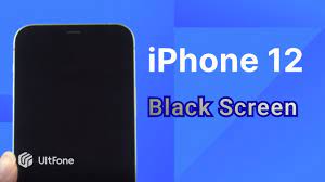 how to fix iphone 12 black screen