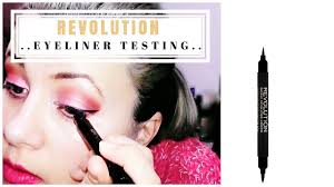 revolution eyeliner testing and