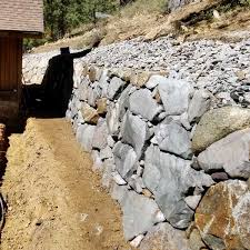 Building Rock Walls Goodrich Excavation