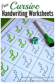 You can also use them directly if you just need some practice. Free Cursive Handwriting Worksheets Instant Download