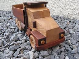 A Wooden Tipper Truck