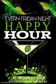 5 150 Customizable Design Templates For Happy Hour Bar Flyer